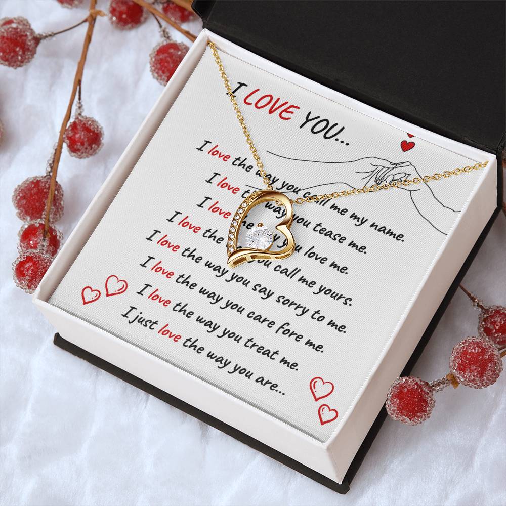 I Love You Spark Romance With This Necklace 1 Forever Love Necklace
