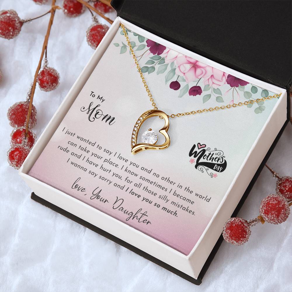 Happy Mother's Day Forever Love Necklace