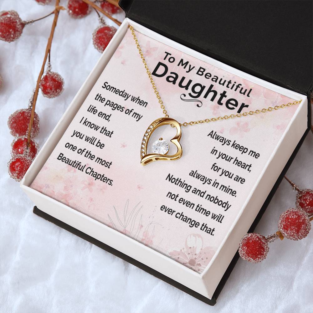 A Gift For Daughter Beautiful Chapters 1 Forever Love Necklace