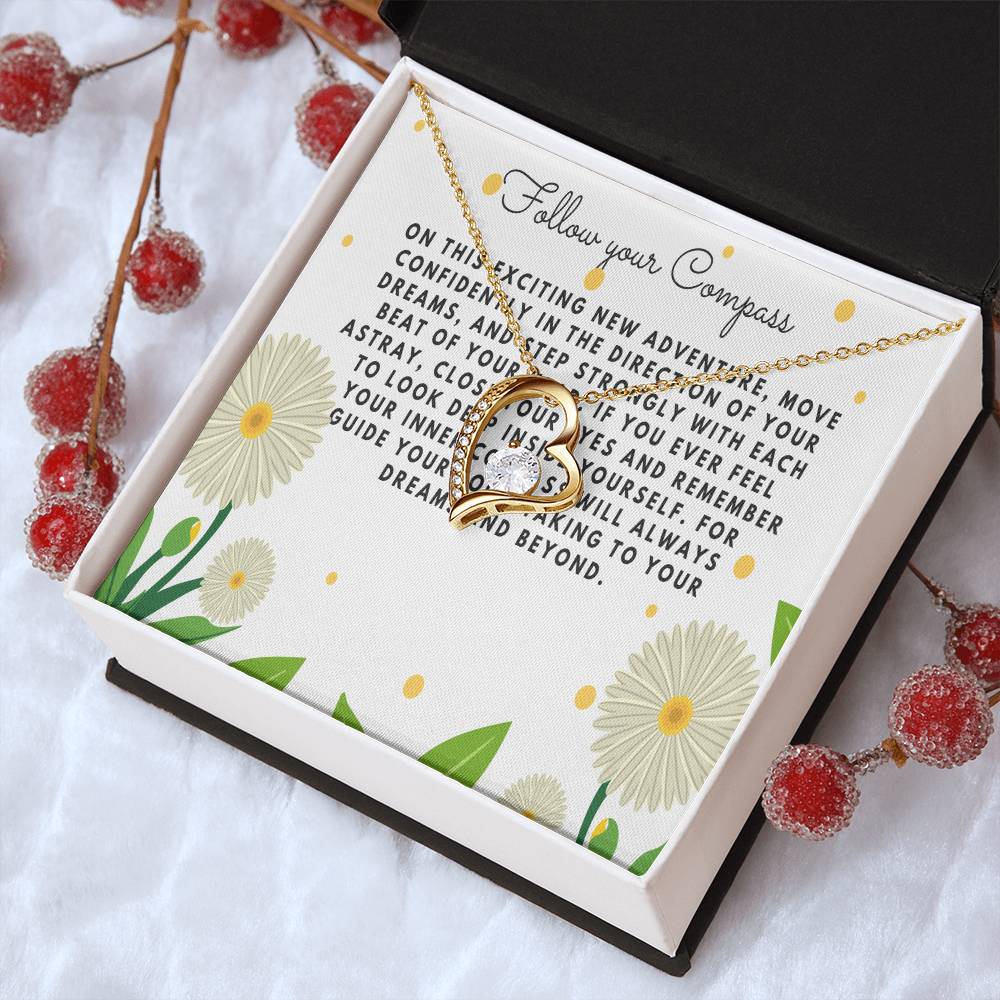 Class Of 2022 Necklace Jewelry Gift Graduation Gift For Daughter Gift From Mom I'll Always Be There For You Forever Love Necklace