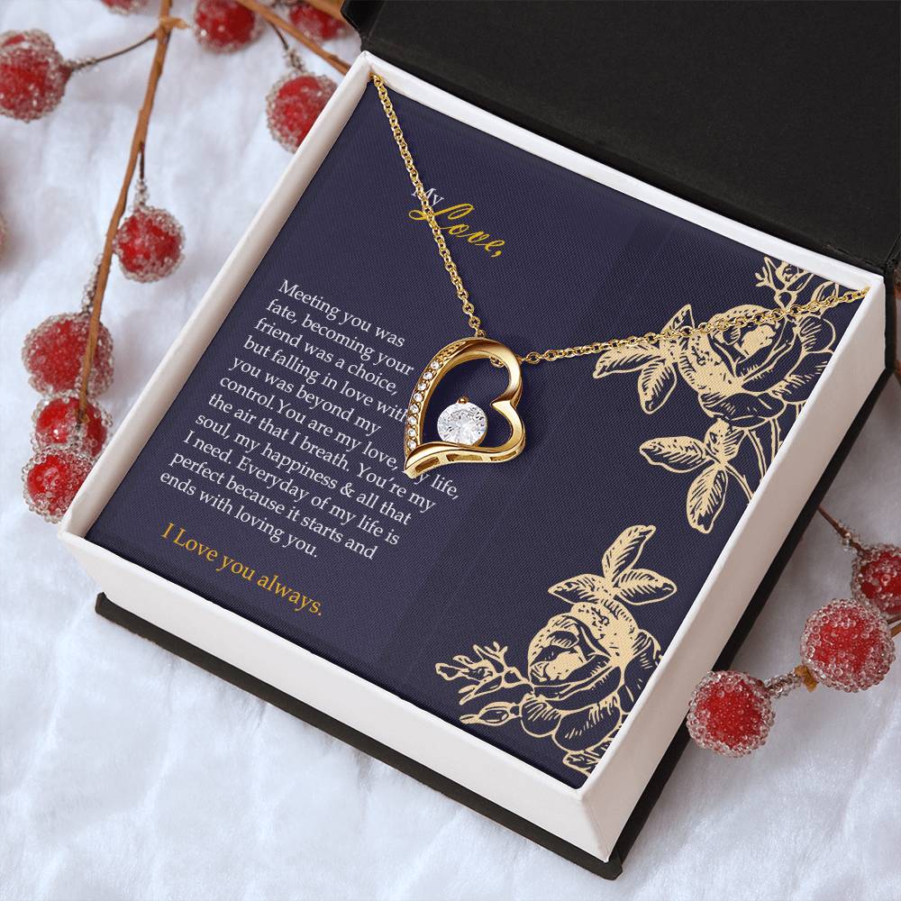 My Happiness Offer Forever Love Necklace