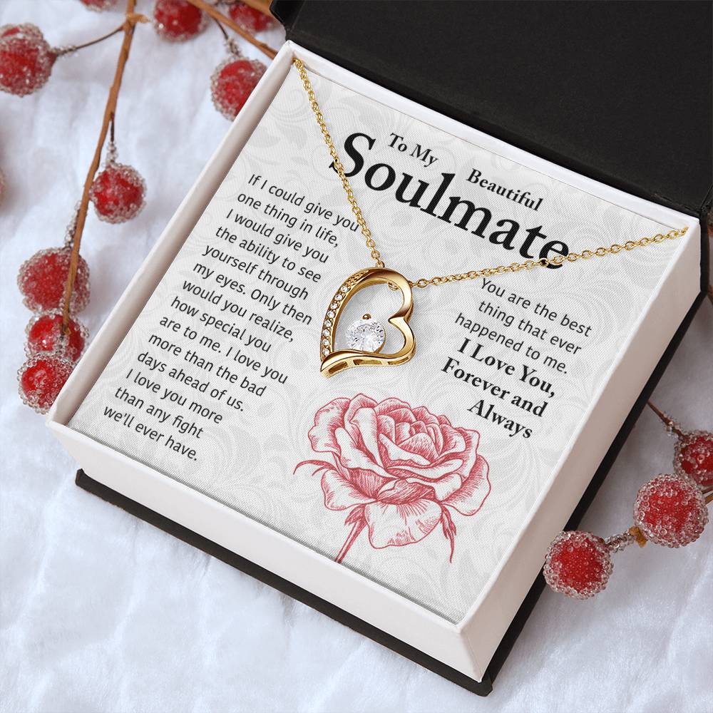 Soulmate Gift Forever Love Necklace