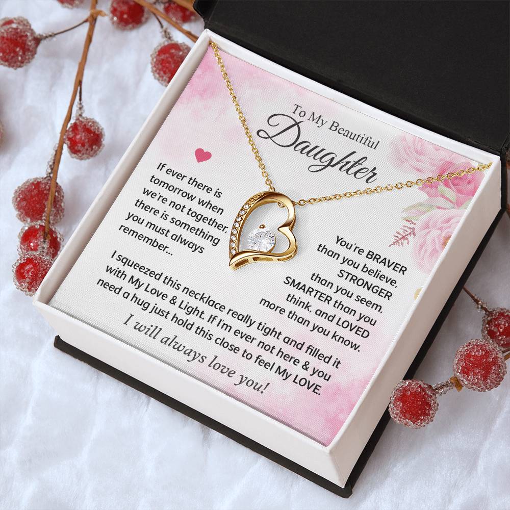 Gifts For Daughter - Forever Love Necklace Forever Love Necklace