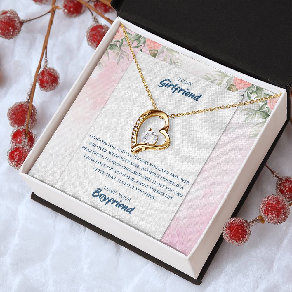 I Choose You Forever Love Necklace