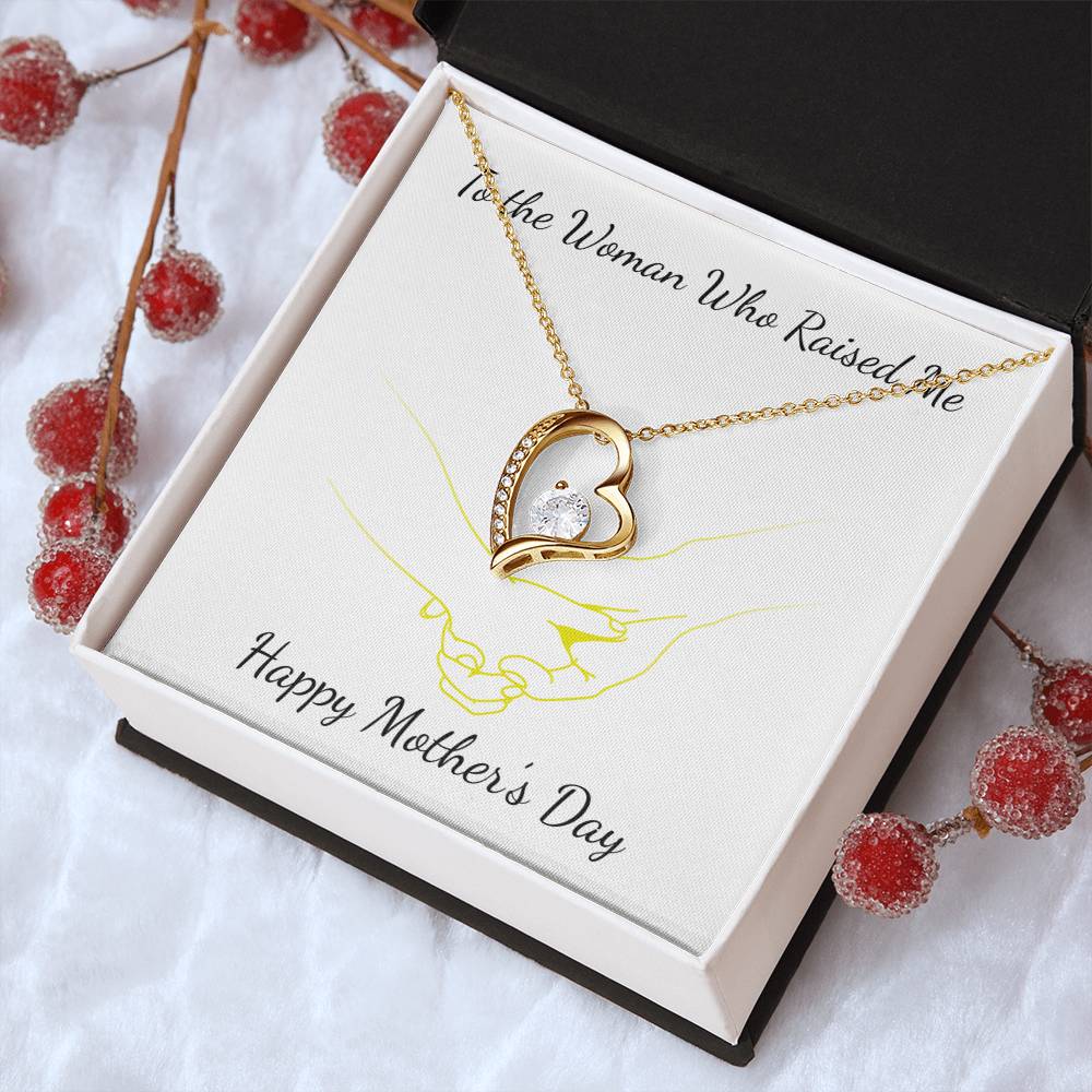 To The Women Who Rice Me Happy Mother's Day Necklace 1 Forever Love Necklace