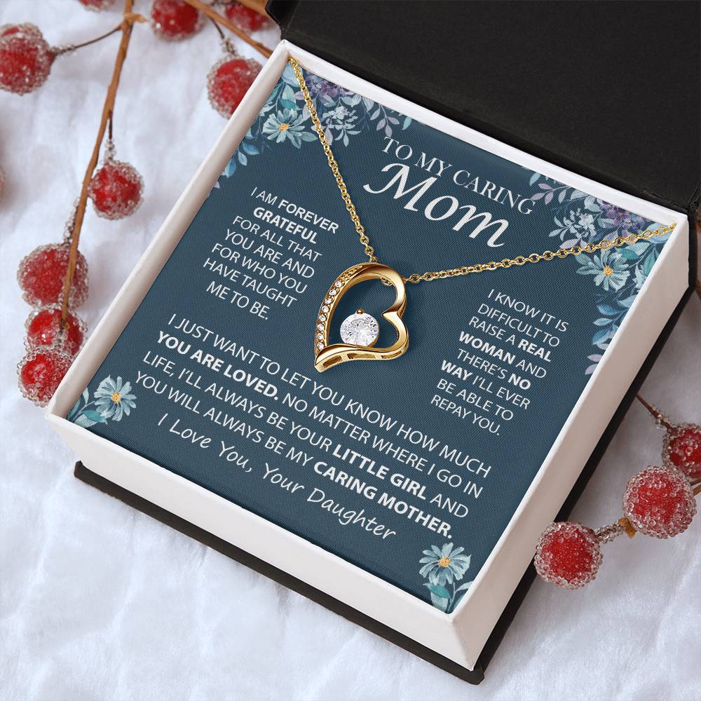 Mothers Day Heart Necklace Forever Love Mother Daughter 2 1 Forever Love Necklace