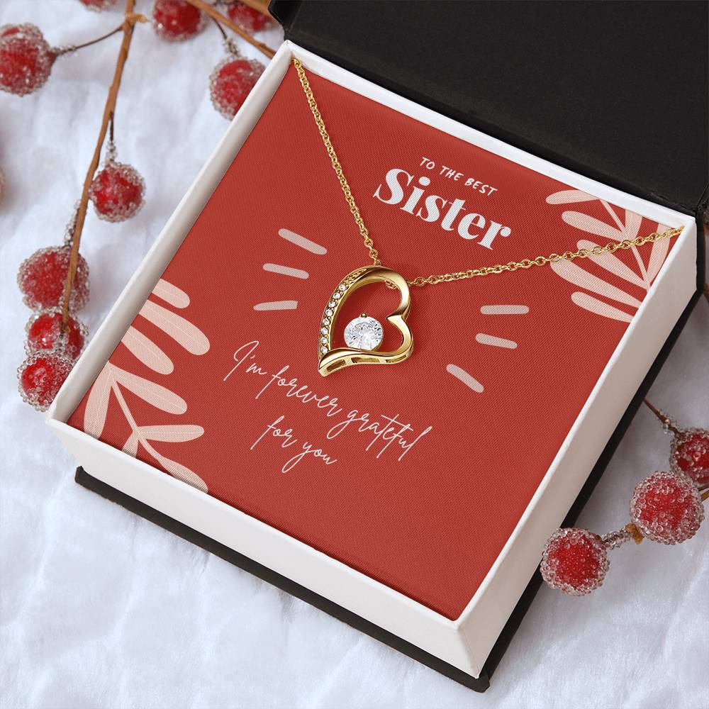 Sister Gift 1.3 Forever Love Necklace