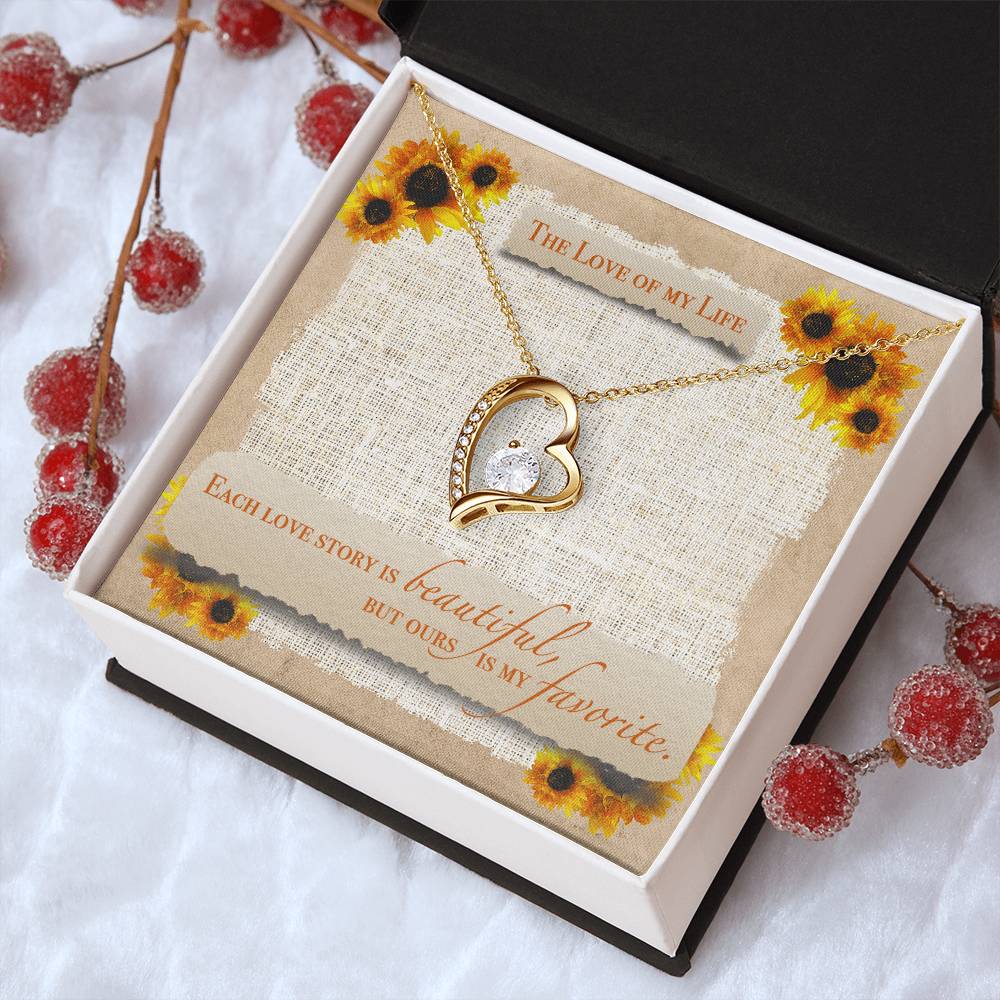 To The Love Of My Life Necklace Anniversary Gift For Wife Gift For Wife Wife Necklace Wife Birthday Gift Valentines Day Gift For Wife Forever Love Necklace