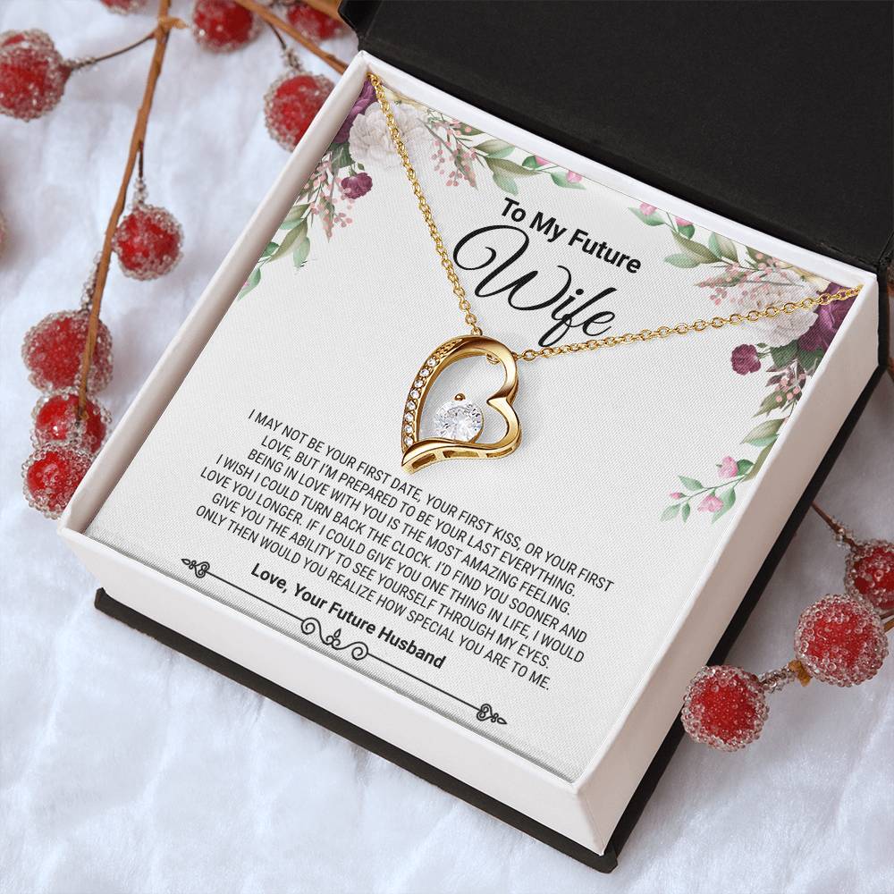 To My Future Wife Love You Longer Necklace Forever Love Necklace