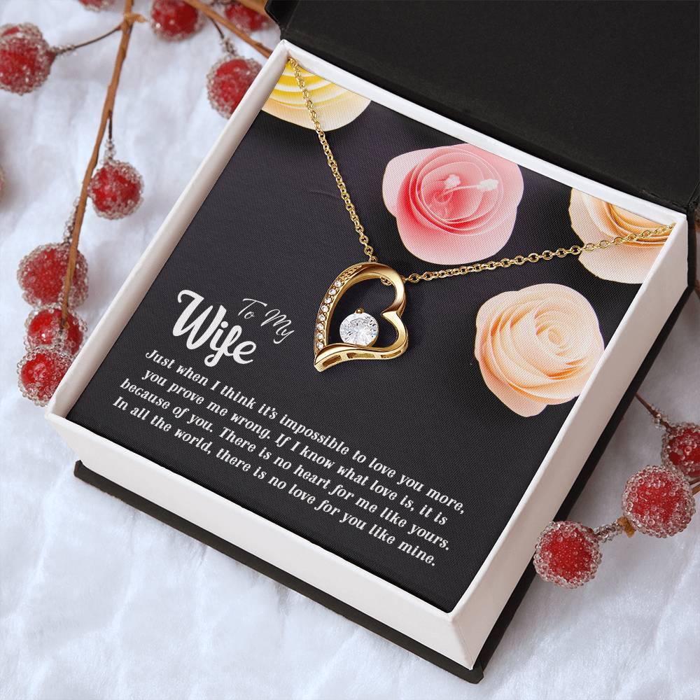 Collection Wife Just When I Think Necklace 1 Forever Love Necklace