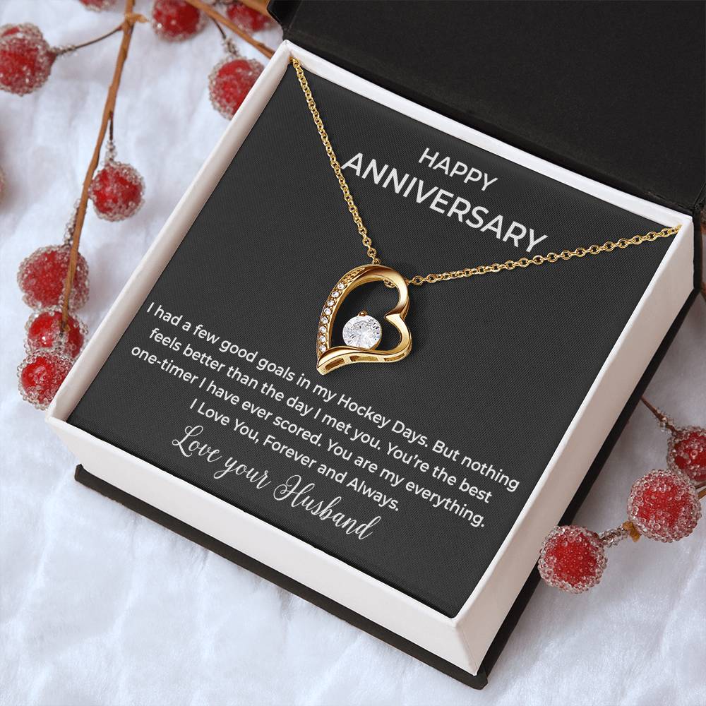 Put A Smile On Your Wife's Face When You Give Her This Awesome 1 Forever Love Necklace