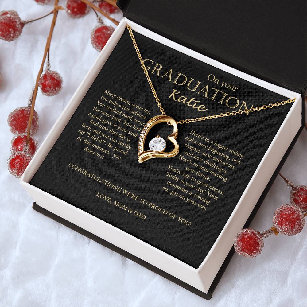 On Your Graduation Katie Forever Necklace 1 Forever Love Necklace