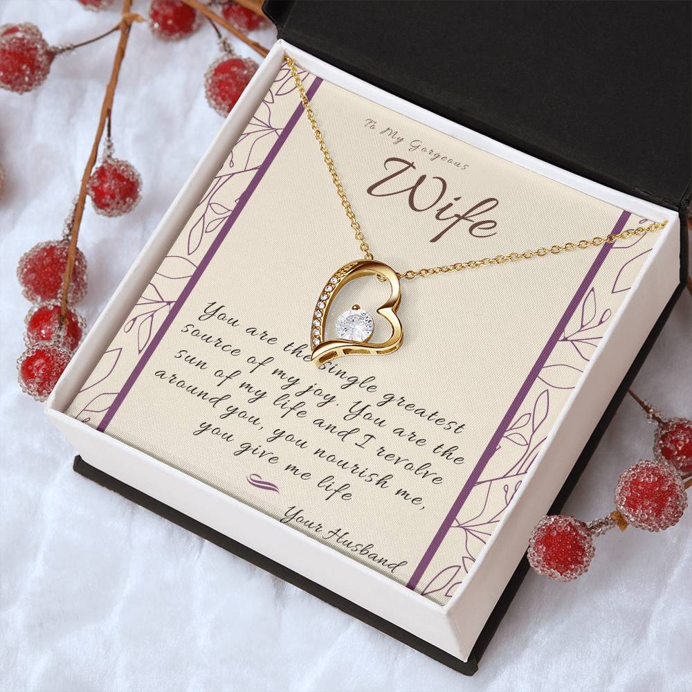My Love My Wife Forever Love Necklace