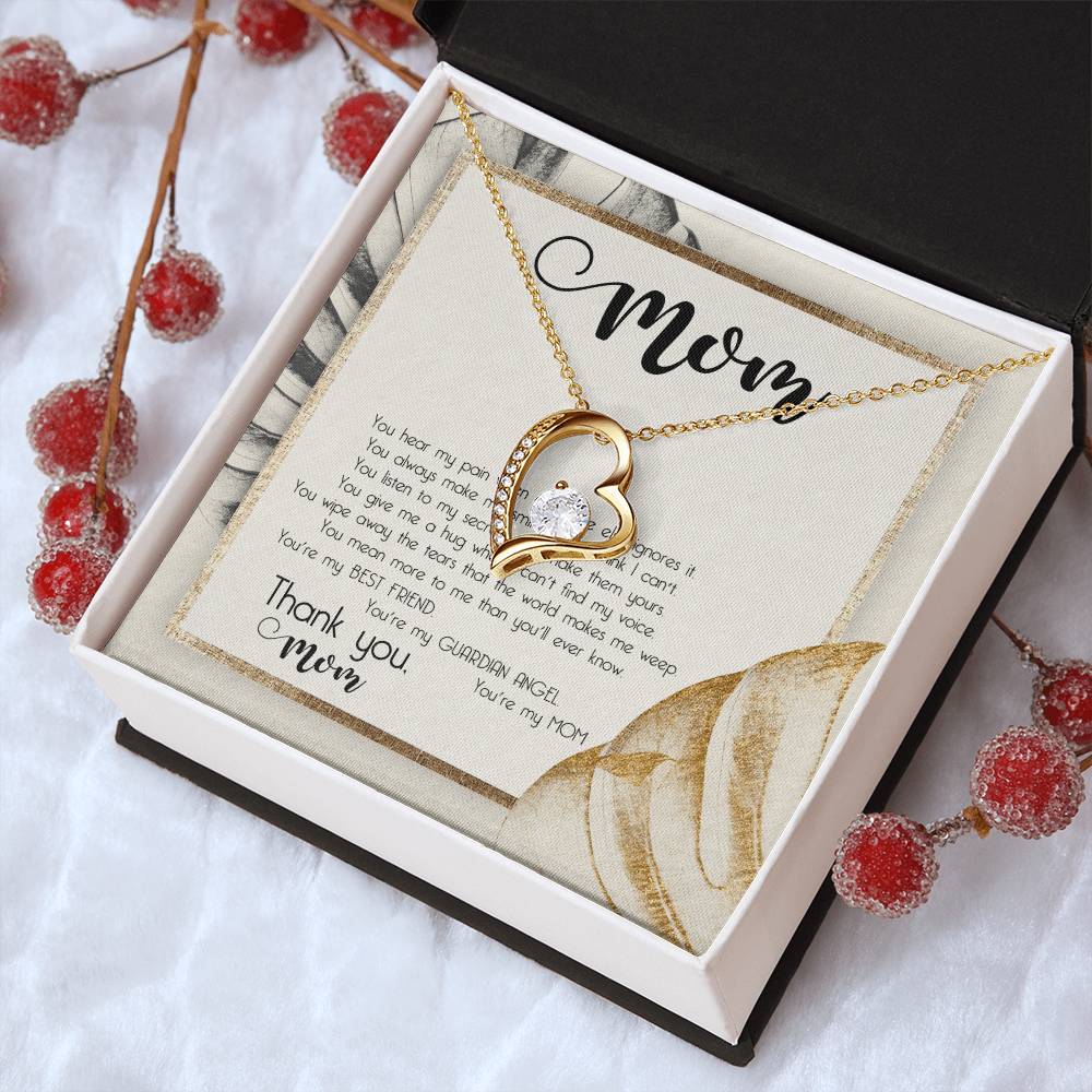Mom You’Re My Best Friend D1039 Forever Love Necklace