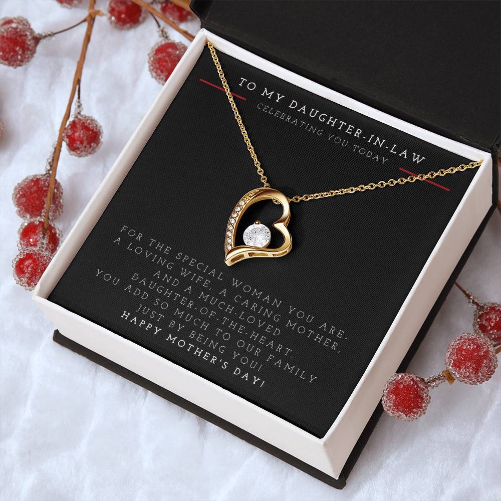 To My Daughteroftheheart 1 Forever Love Necklace