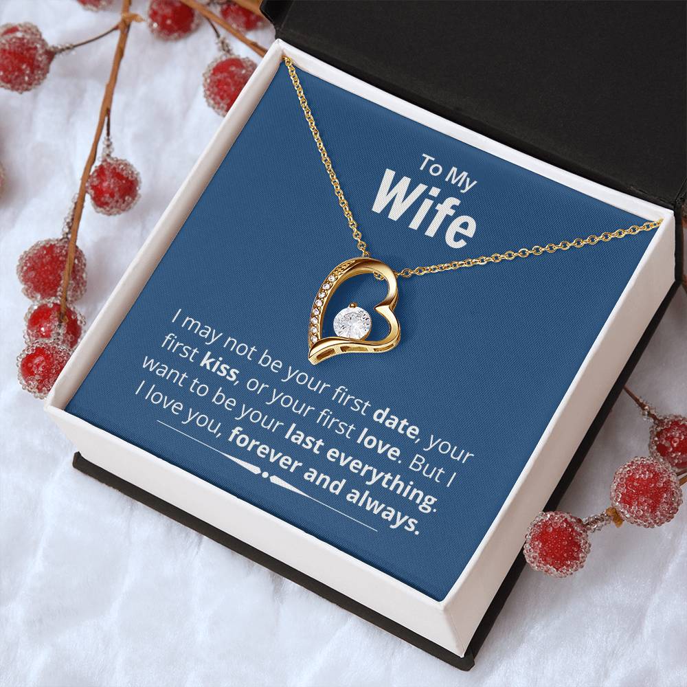 Forever & Always Necklace Wife Gift Set 1 Forever Love Necklace