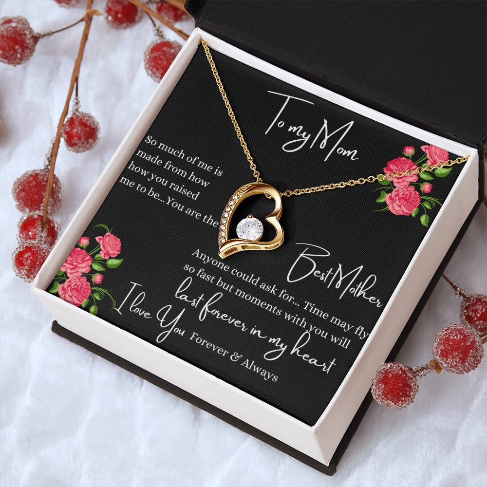To My Mom Forever Love Necklace