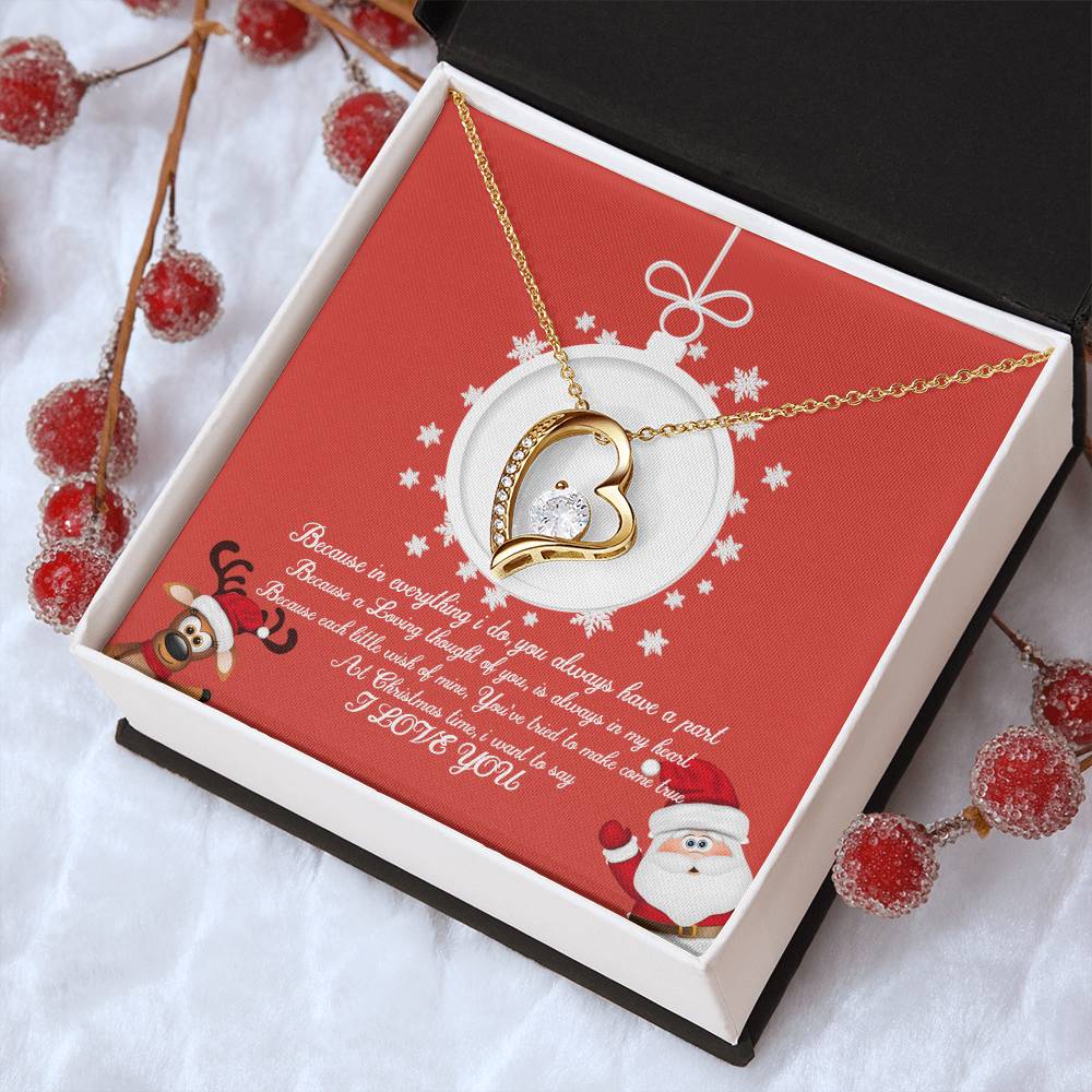 Christmas Collection Hallmark Piece Of My Heart Necklace 1 Forever Love Necklace