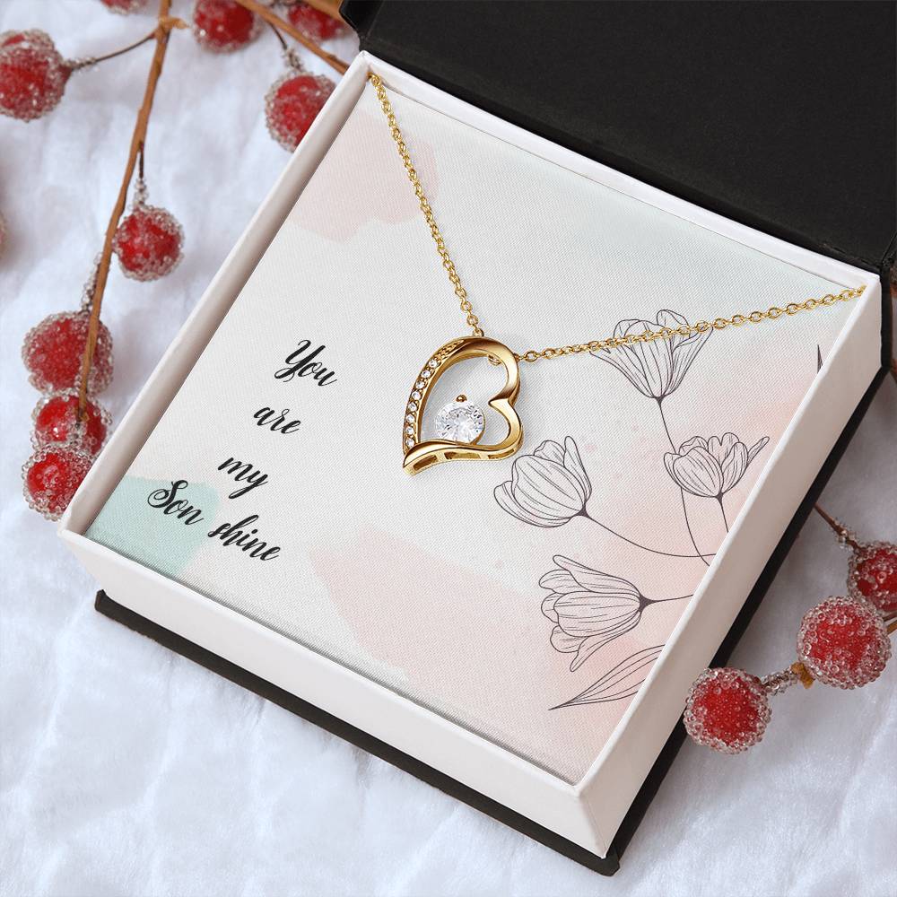 You Are My Son Shine 1 Forever Love Necklace