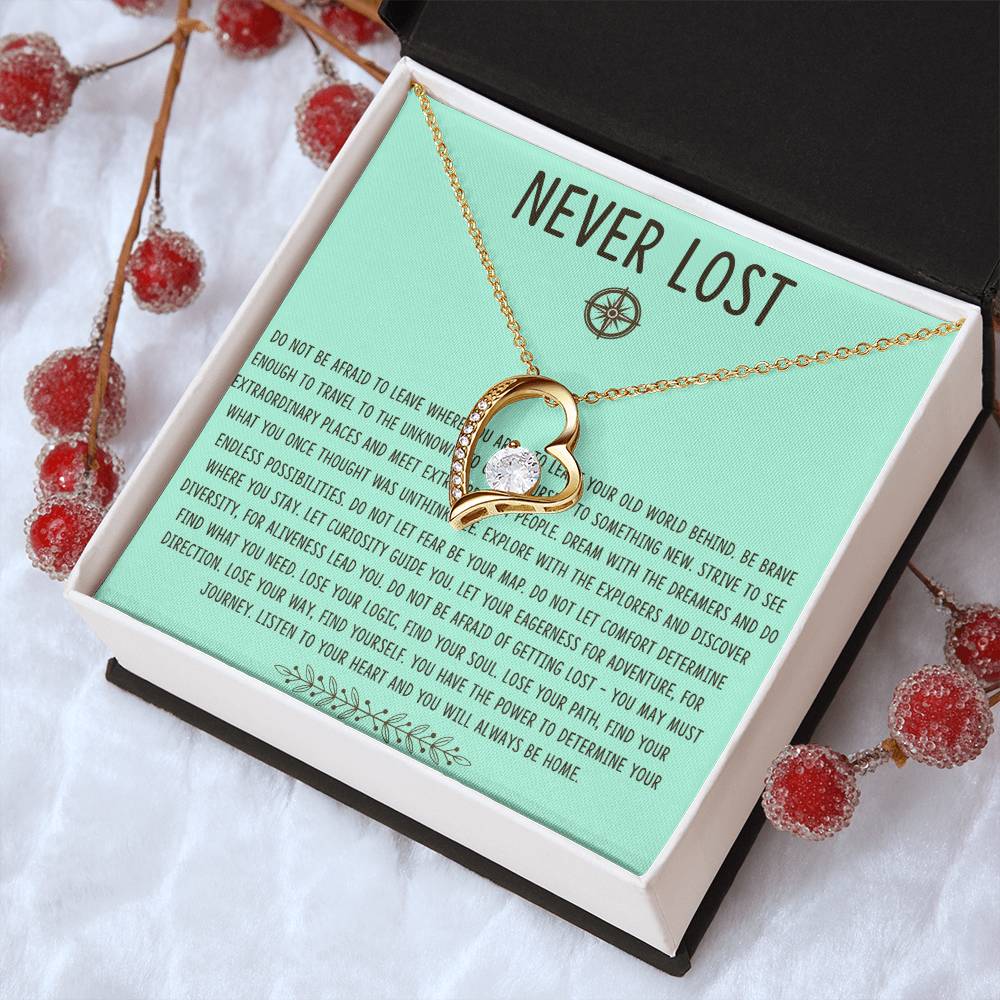 Never Lost Forever Necklace Graduation 1 Forever Love Necklace