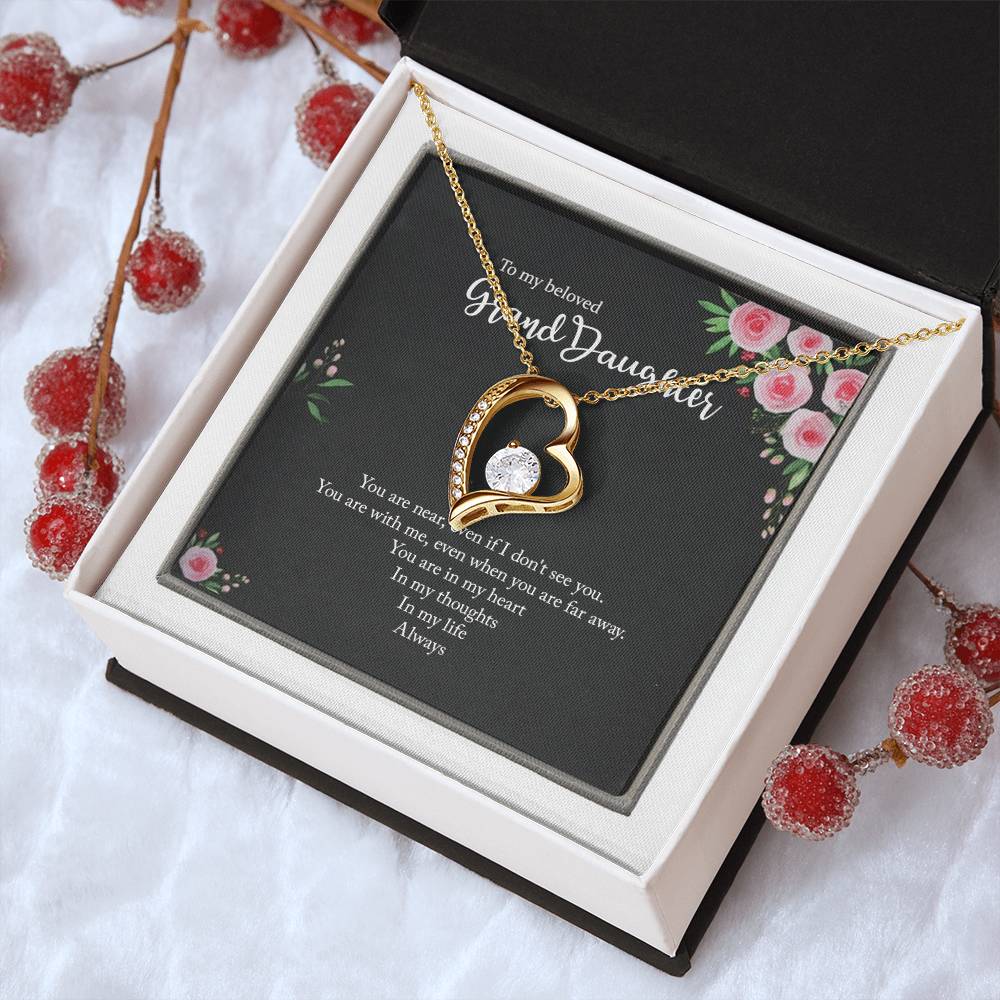 Always Here Necklace Forever Love Necklace