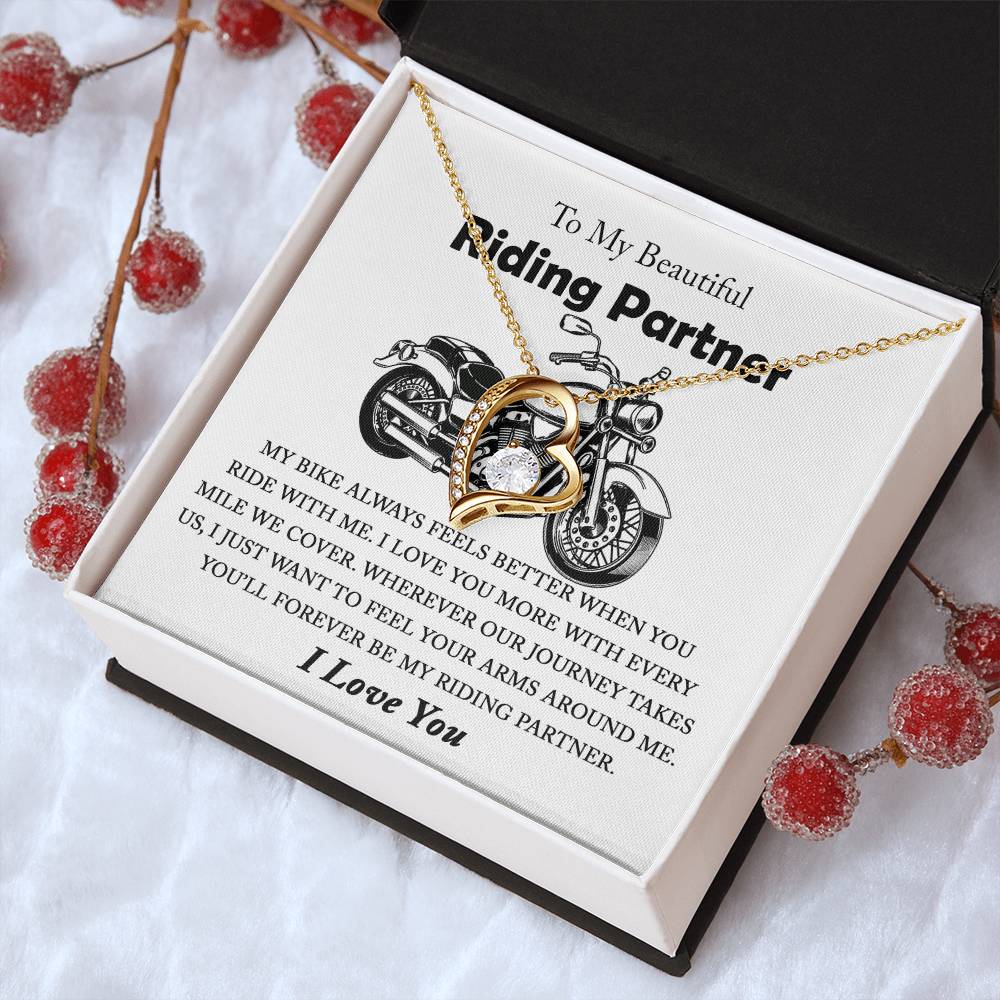 Riding Partner Forever Love Necklace