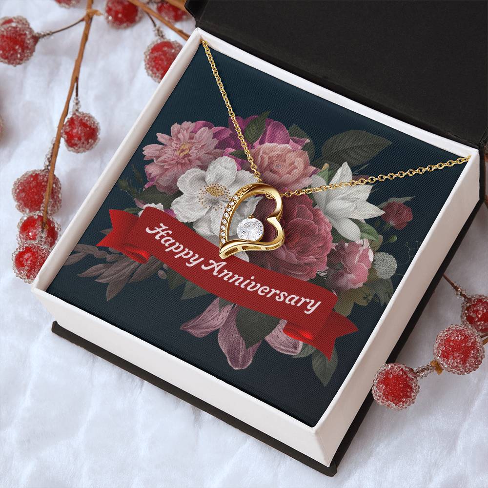 Happy Anniversary - Forever Love Necklace Forever Love Necklace