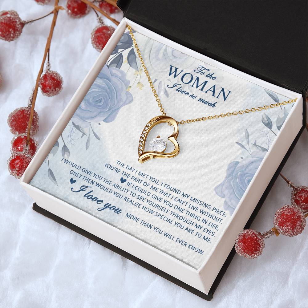 Woman I Love So Much 1 Forever Love Necklace