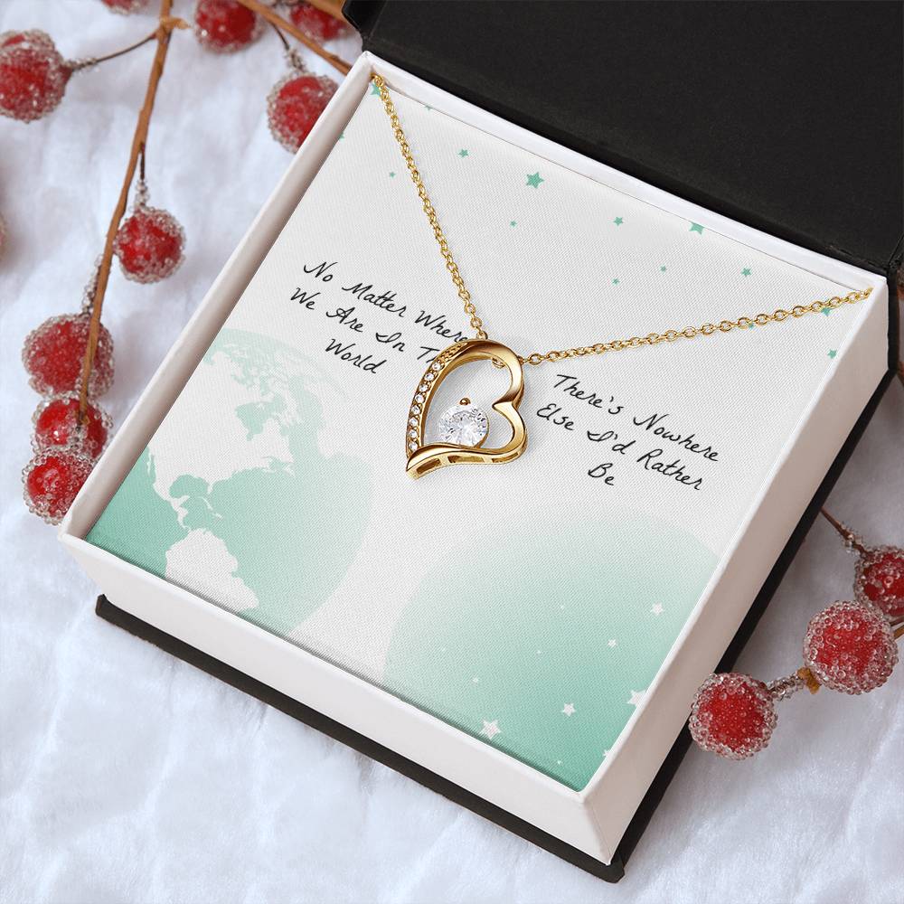 There's Nowhere Else - Necklace Forever Love Necklace