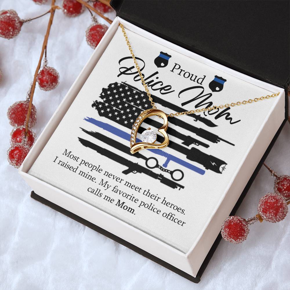 Mother's Day - Calls Me Mom Forever Love Necklace