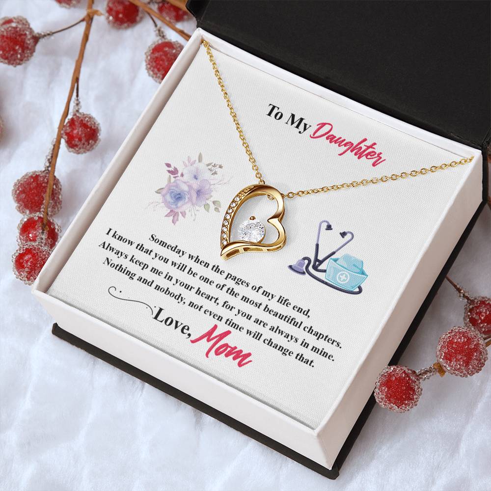 Nurse Daughter Forever Love Necklace