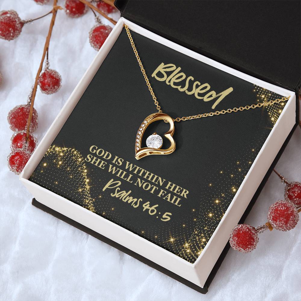 Psalms 465 God's Promise Necklace 1 Forever Love Necklace
