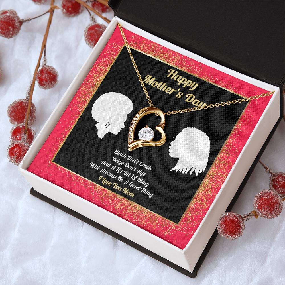 As Time Goes On Necklace Forever Love Necklace