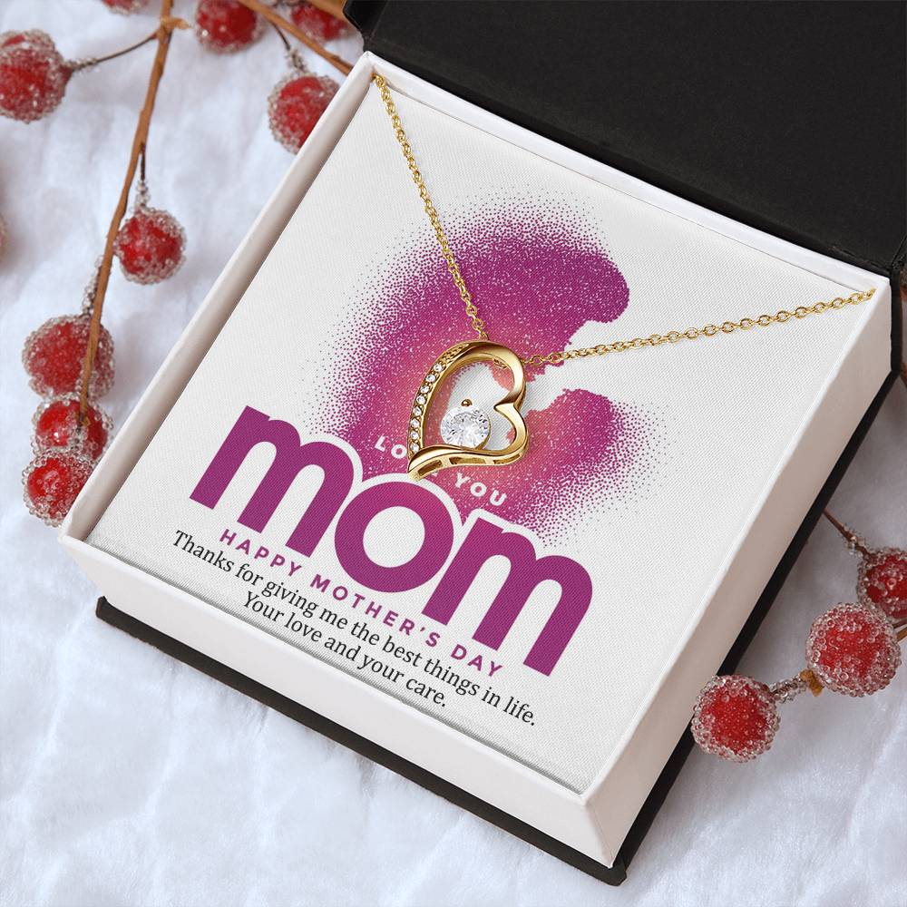 Thanks For Giving Me The Best Things In Life Mother Necklace 1 Forever Love Necklace