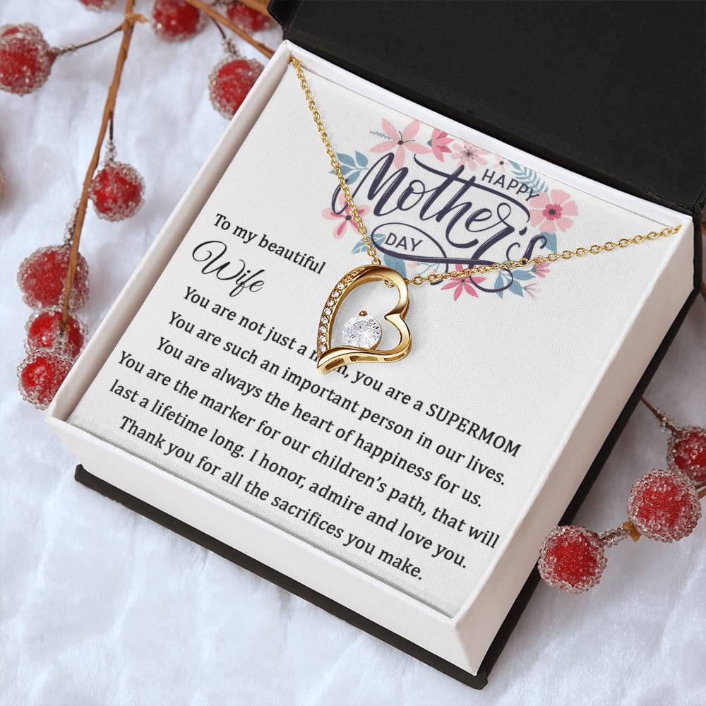 Happy Mother's Day 1 Forever Love Necklace