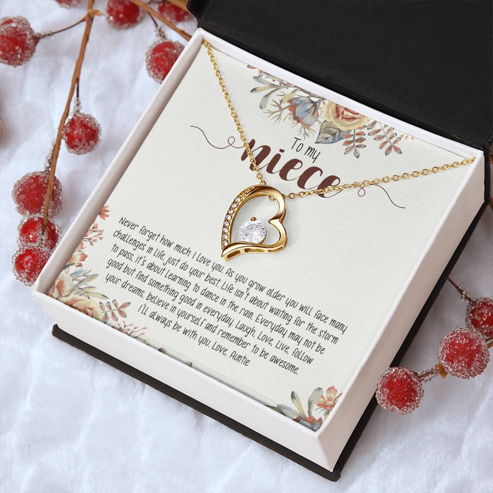 Precious Forever Love Necklace For Niece Forever Love Necklace