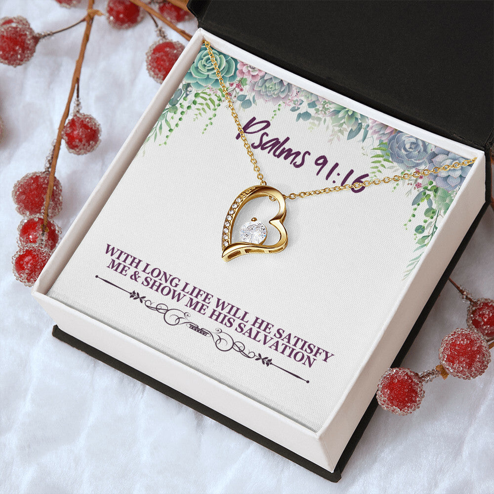 Psalms 9116 Necklace 1 Forever Love Necklace