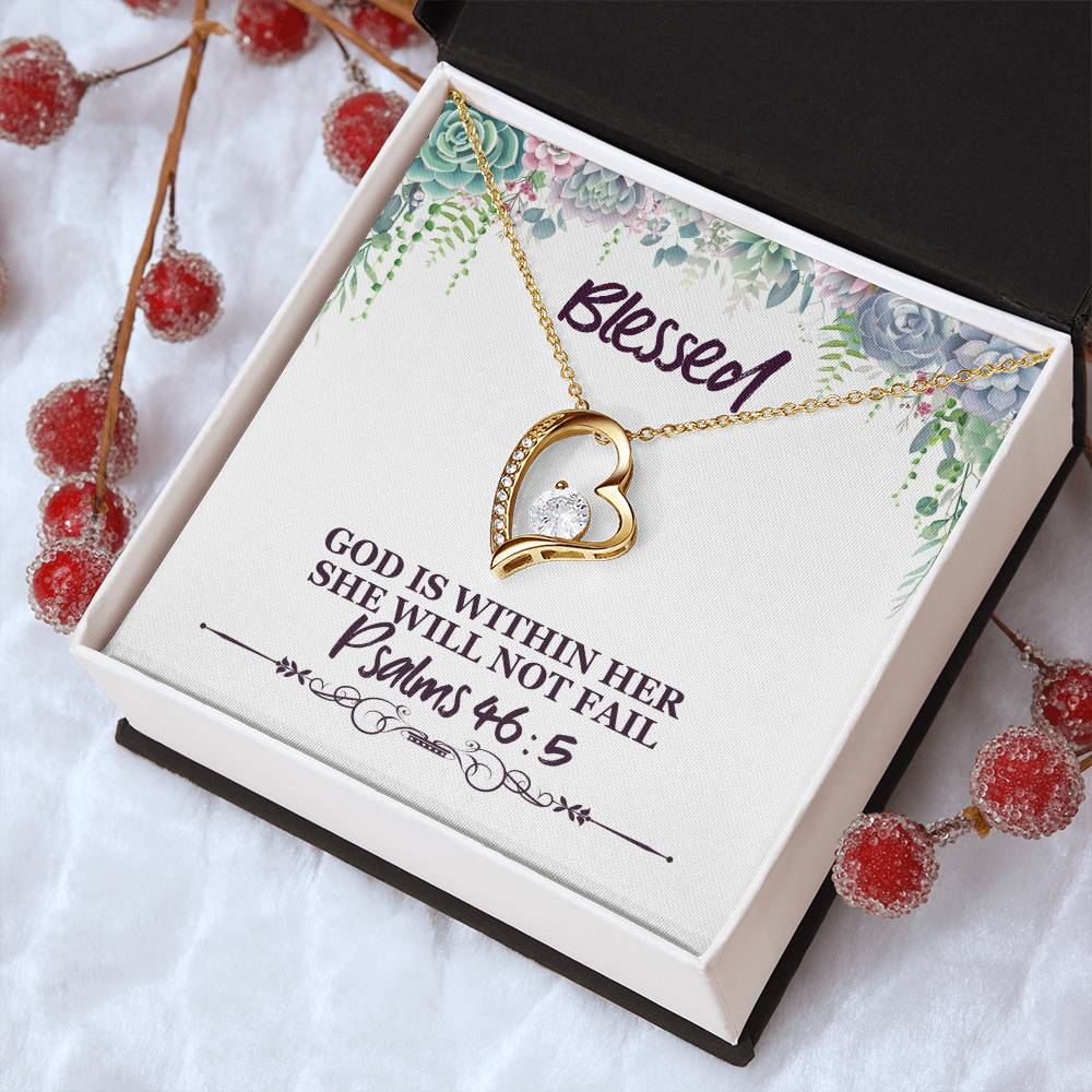 Psalms 465 God's Promise Necklace 2 1 Forever Love Necklace