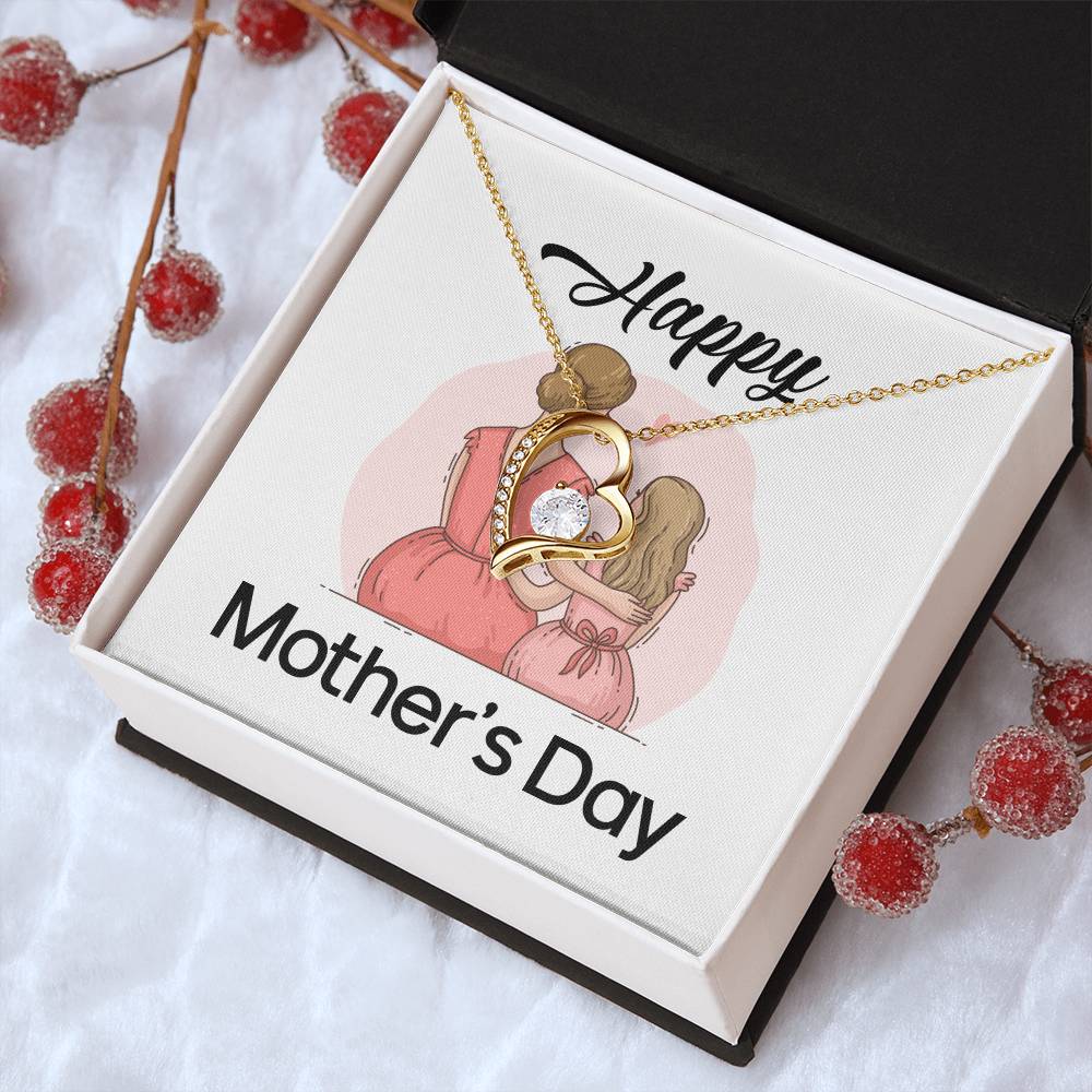 Happy Mother's Day 2 1 1 Forever Love Necklace
