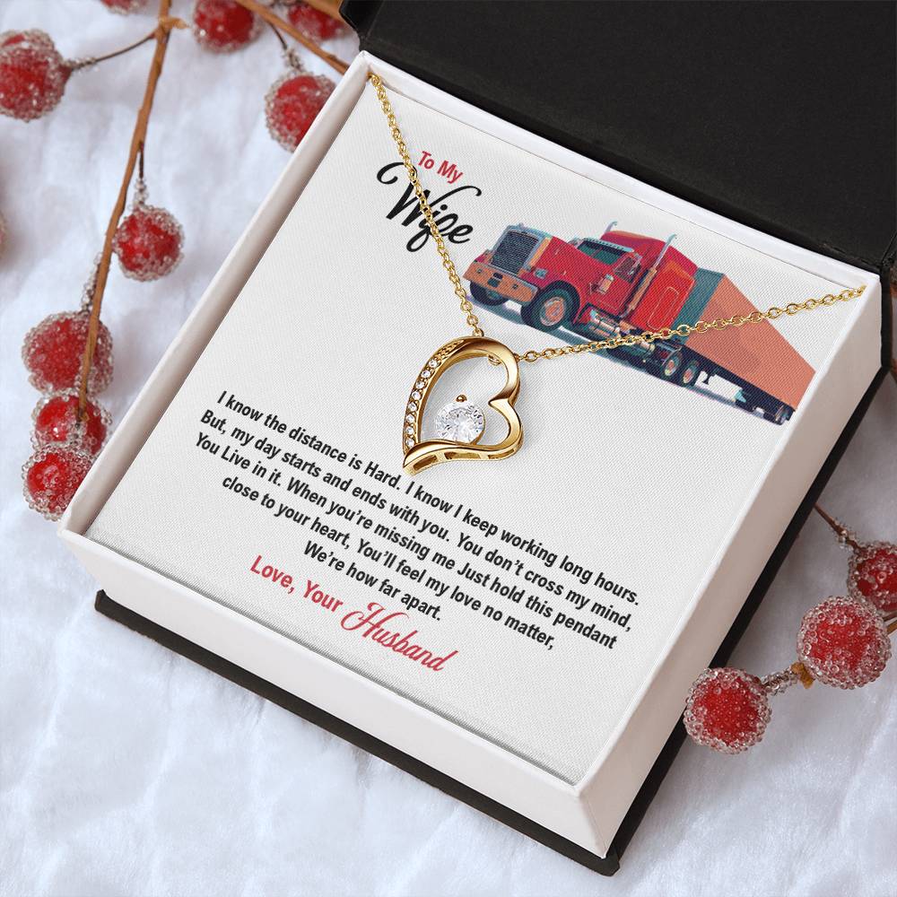 Trucker's Wife 1 Forever Love Necklace