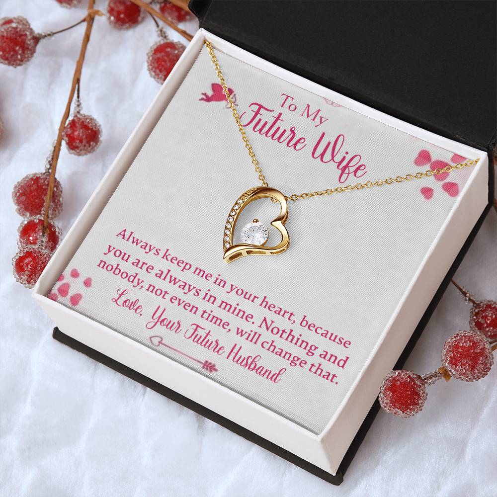 To My Future Wife Love Your Future Husband 925 Sterling Silver Pendant 1 Forever Love Necklace