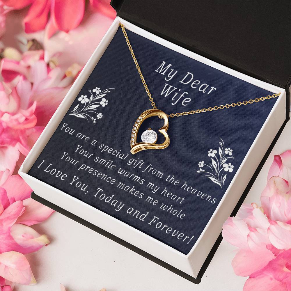 Forever Love Gold Necklace Forever Love Necklace