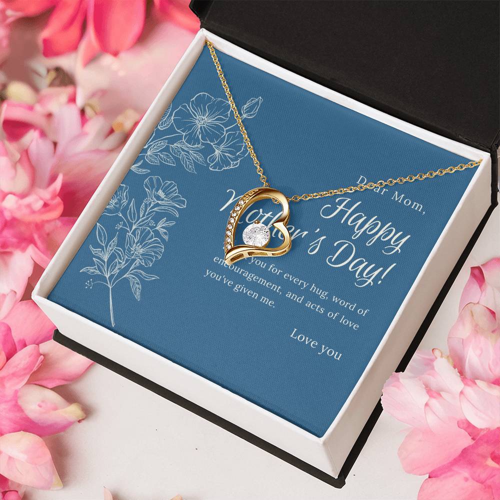 Forever Love Necklace Happy Mother's Day Forever Love Necklace