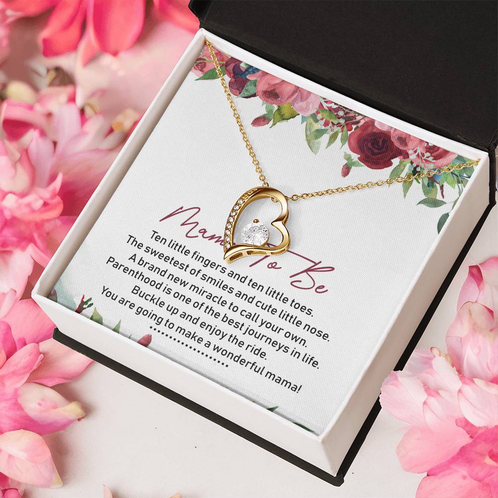 Mama To Be Forever Love Necklace Message Card Forever Love Necklace