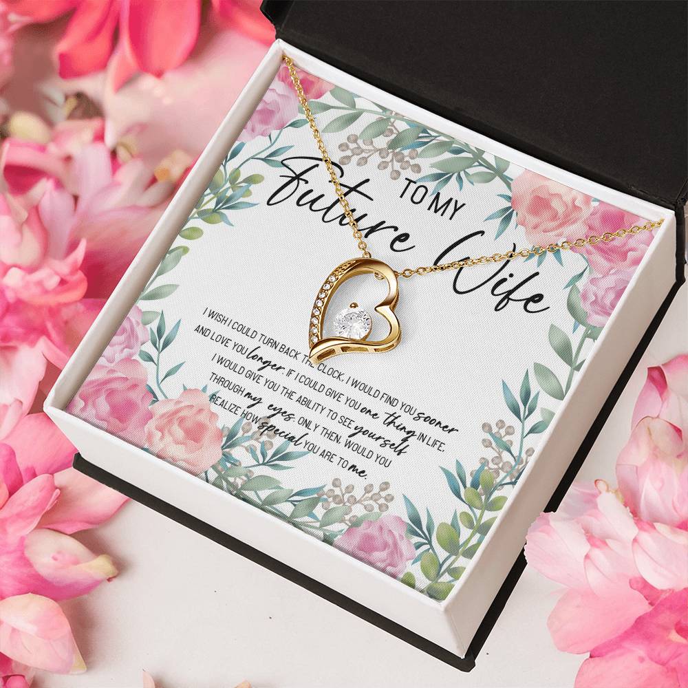 My Future Wife Necklace Gift To My Wife Necklace Customize Future Wife Necklace Necklace For Wife Necklace Gift For Wifewife Forever Love Necklace