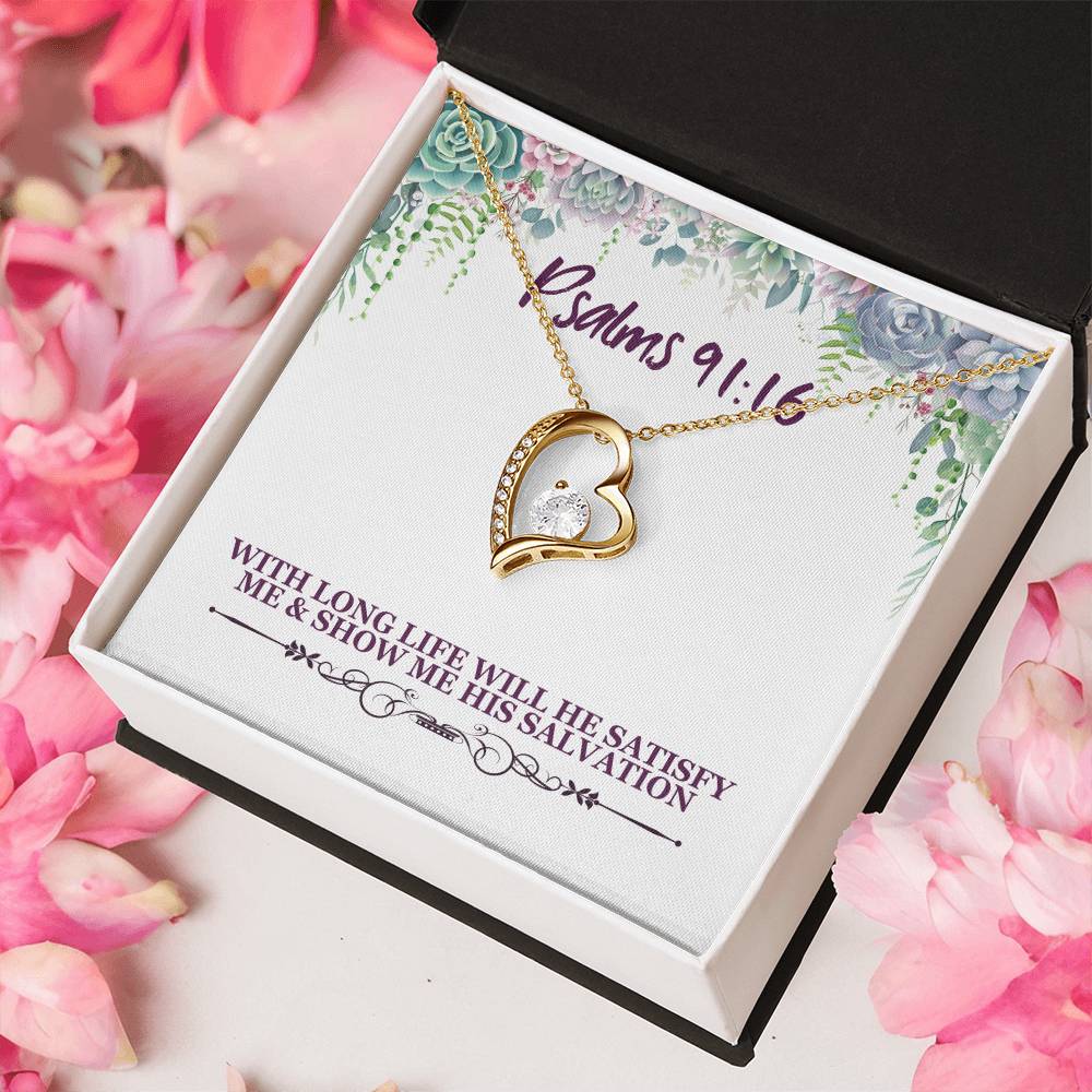 Psalms 9116 Necklace 1 Forever Love Necklace