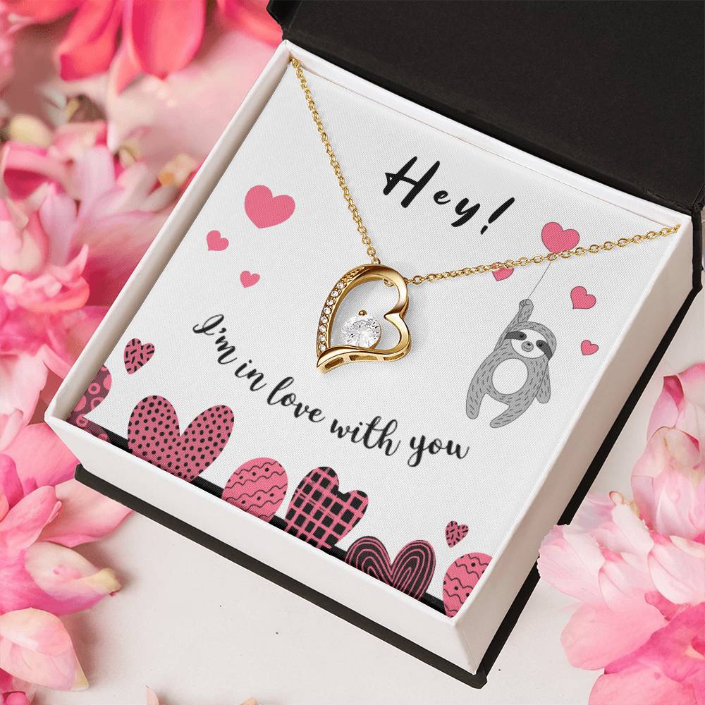 Valentine's Day In Love With You 1 Forever Love Necklace