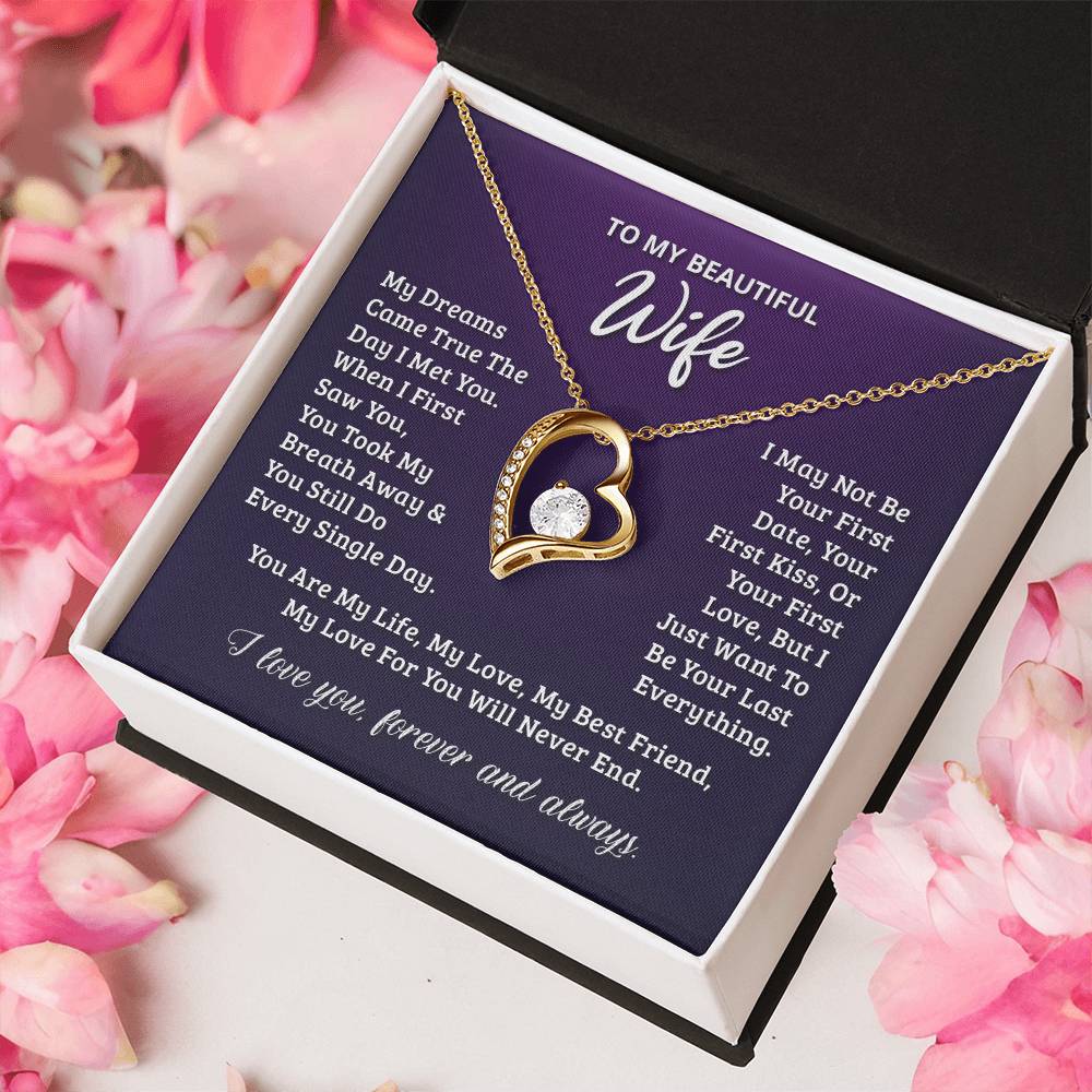 Gift For Wife Your Last Everything Forever Love Necklace
