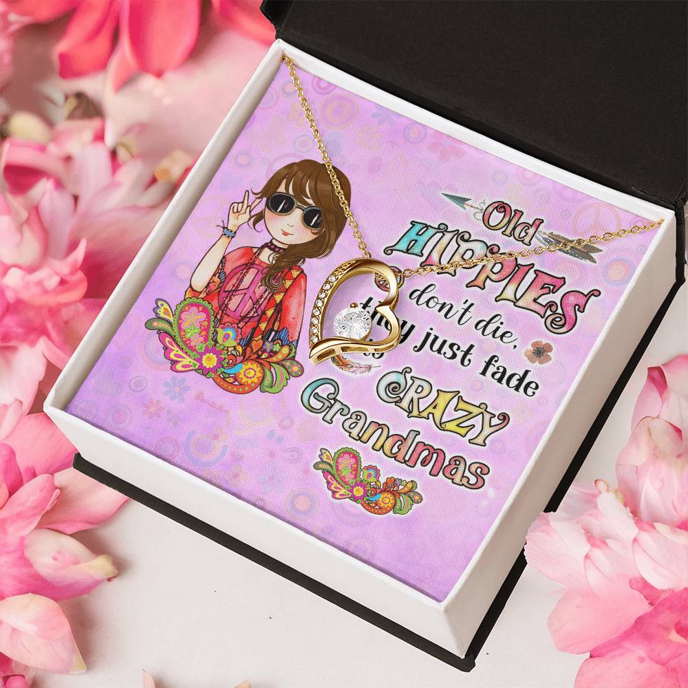 Old Hippie Forever Love Necklace