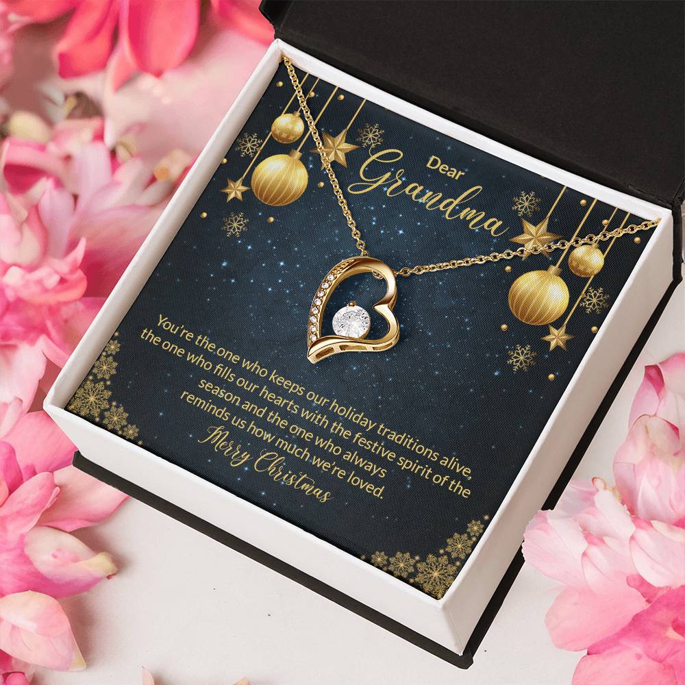 Gift For Grandma Grandma Necklace Love Necklace Nana Mama Christmas Gift For Her Forever Love Necklace